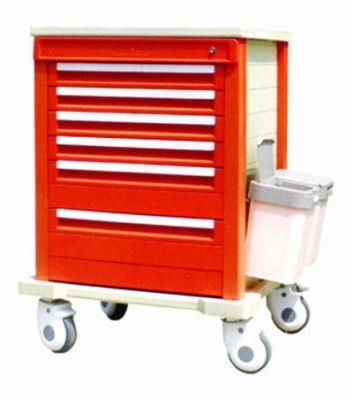 (MS-T330A) Medical ABS Emergency Nursing Medicine Trolley