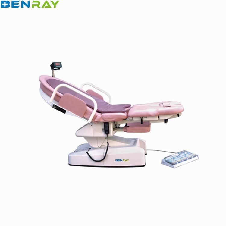 Hot Sell Obstetric Gynecology Hospital Treatment Medical Delivery Multifunction Electric Ldr Bed