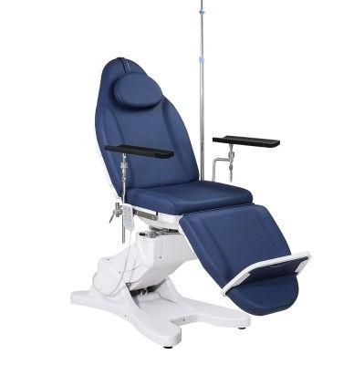 Multifunctional Medical Electric Blood Donation Hospital Dialysis Used Chair Electric and Manual Infusion Chair