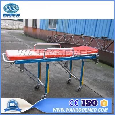 Ea-3A2 Hospital Adjustable ABS Manual Emergency Patient Trolley Ambulance Stretcher