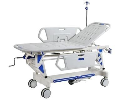 Hot Sell Clinic Hospital Manual Transfer Stretcher Emergency Bed