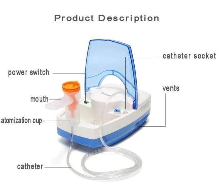 Home Use Nebulizer Medicine Portable Medical Equipment Device Air Compressor Nebulizer