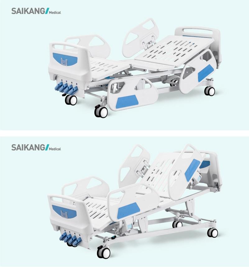 B4e Medical Four Function Crank Manual Hospital Comfortable Bed Equipment