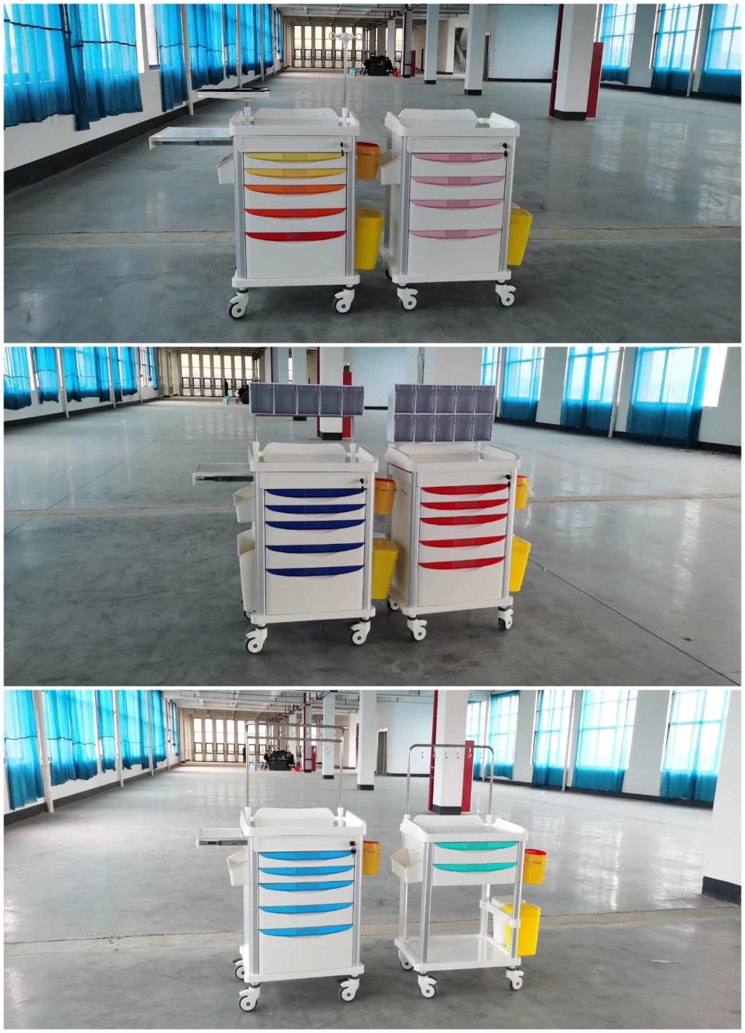 Emergency Trolley Hospital Cart Medical Equipment