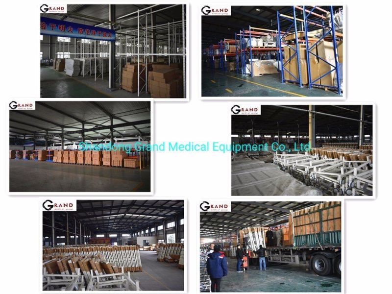 Manufacturer Hospital Equipment ABS High Quality 2 Crank 2 Functions Manual ICU Nursing Hospital Patient Beds