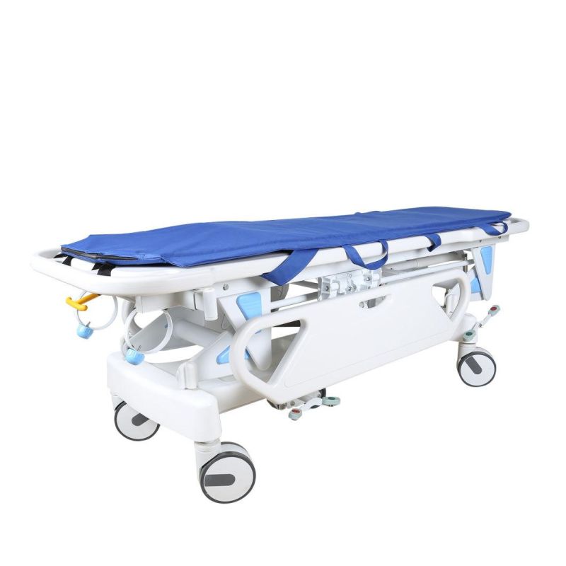 Hospital Type Device Clinic Emergency Medical Equipment ABS Patient Transport Stretcher