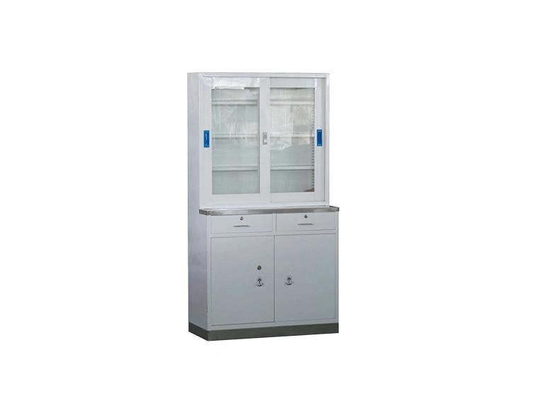 Best Quality Hospital Equipment Medical Multi Cabinets Hospital Stainless Steel Medical Metal Tool Storage Cabinets