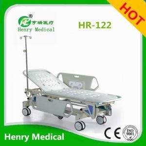 Examination Bed/Stainless Steel Emergency Stretcher Trolley