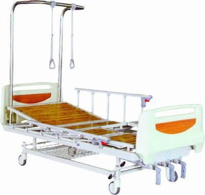 (MS-Q110) Two Cranks 2 Functions Hospital Orthopedic Nursing Traction Bed