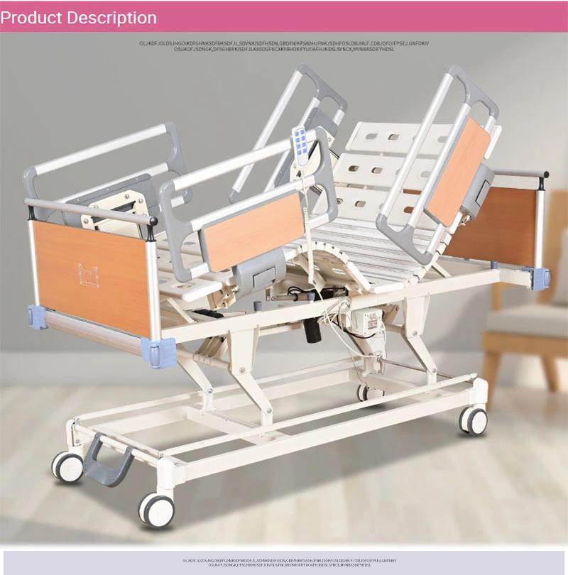 Hot Selling Electric Three-Function Hospital Bed Medical Bed ICU Hospital Bed