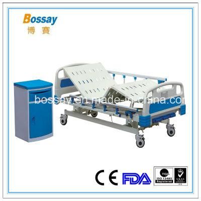 Manual Bed for ICU Three Cranks ICU Bed Medical Bed