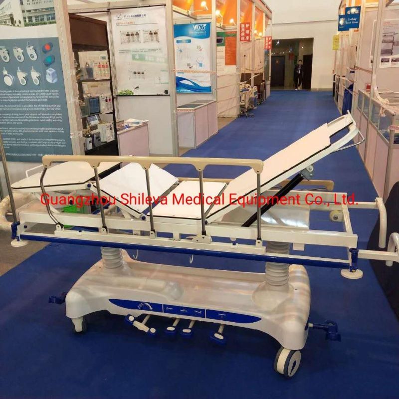 Medical Stainless Steel Rescue Stretcher with Wheels