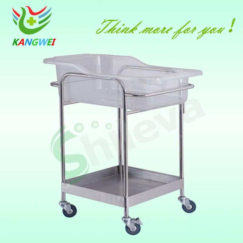Stainless Steel Medical Baby Bed Baby Cot Hospital Infant Bed