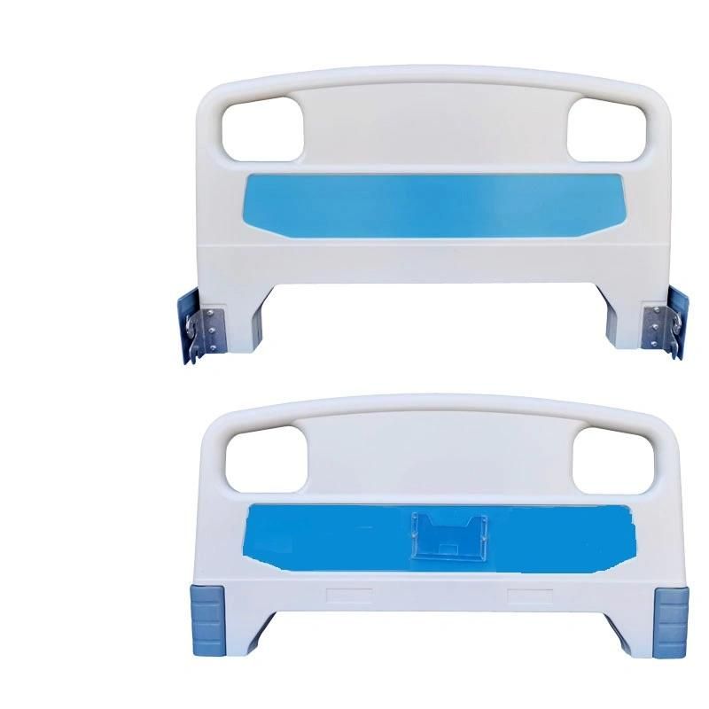 Two Cranks Manual Hospital Bed with ABS Head Foot Board