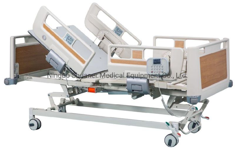 Medical Equipment Multifunction Electric Reclining Bed 5 Function Hospital Patient Bed