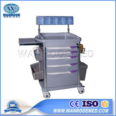 77 Series Hospital Equipment Medical ABS Anesthesia Medication Clinical Cart Trolley