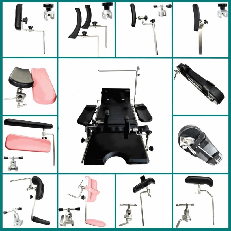 Surgical Instruments Gynecological Chair Parts Delivery Table Accessories Leg Holder Leg Rest