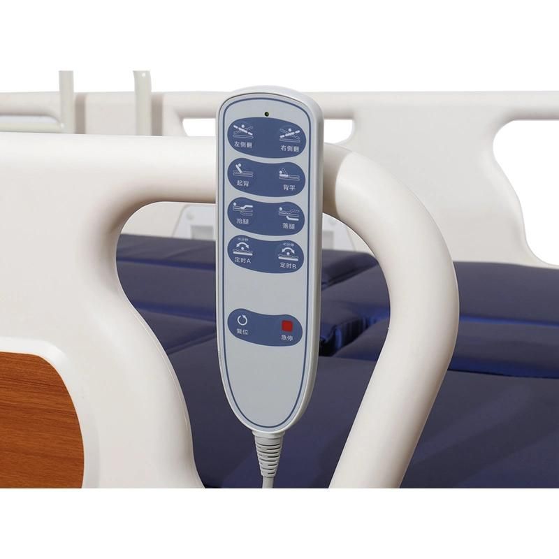 Adjustable Medical Equipment Aluminum Homecare 5 Function Electric Hospital Bed