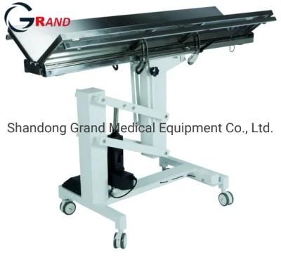 Veterinary Instrument Animal Equipment Vet Electric Heated Veterinary Surgery V Type Temperature Control Operating/Operation Examination Table