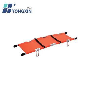 Yxz-D-C5 Medical Device Aluminum Alloy Foldaway Stretcher (2 fold)