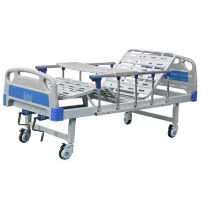 Manual Two Functions Patient Bed 2 Crank Hospital Bed