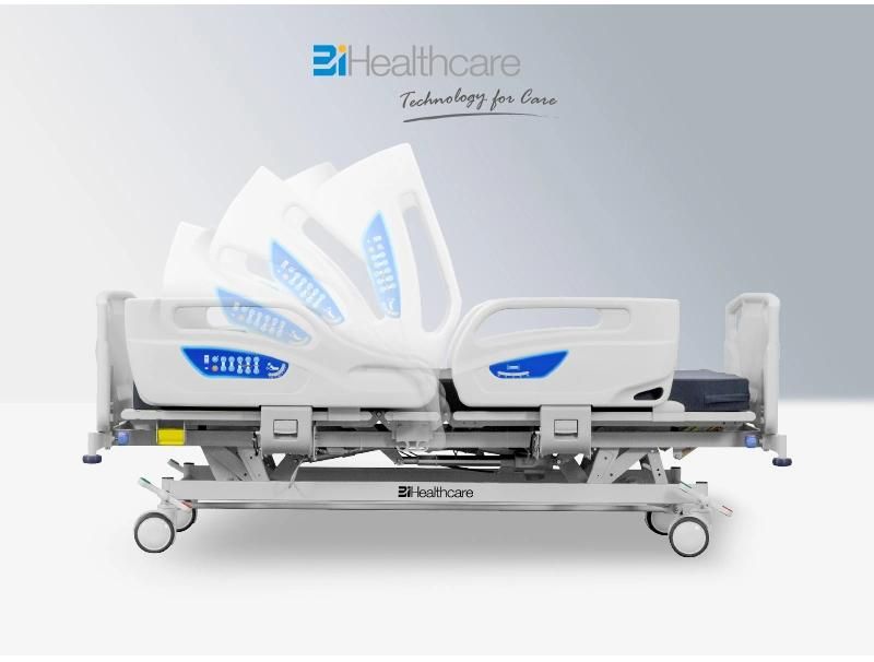 Hospital Electric Care ICU Bed with Five Functions Nursing Hospital Bed