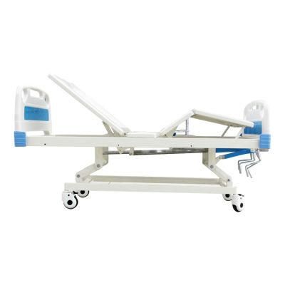 High Quality Medical Equipment Multi-Function ICU Patient Manual Hospital Bed
