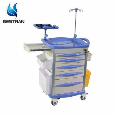 Bt-Ey22 Hospital Medical Surgical Equipment Emergency Trolley Crash Cart