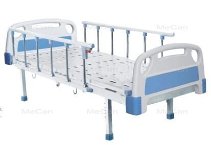 Three Functions Manual Patient Bed Adjustable Height ICU Bed