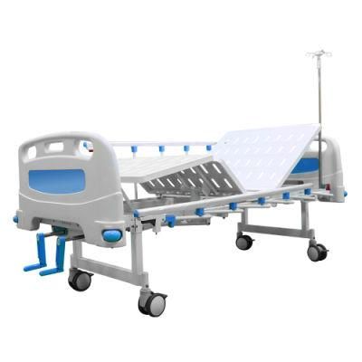 Flat Hospital Beds 2 Function Manual 2 Crank Hospital Bed