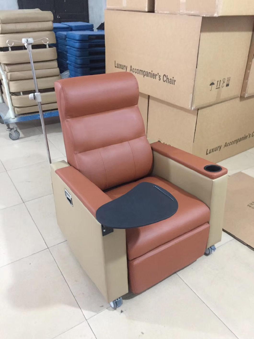 Mn-Syy001 Ce&ISO with IV Pole Hospital Use Medical Chair
