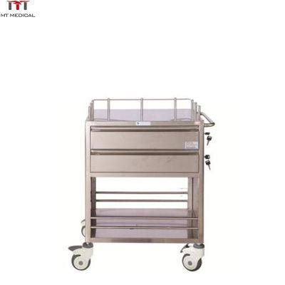 Medicine Stainless Steel Medical Equipment Trolley