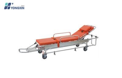 Yxz-D-G2 Portable Hospital Emergency Trolley Bed Medical Ambulance Folding Stretcher for Rescue