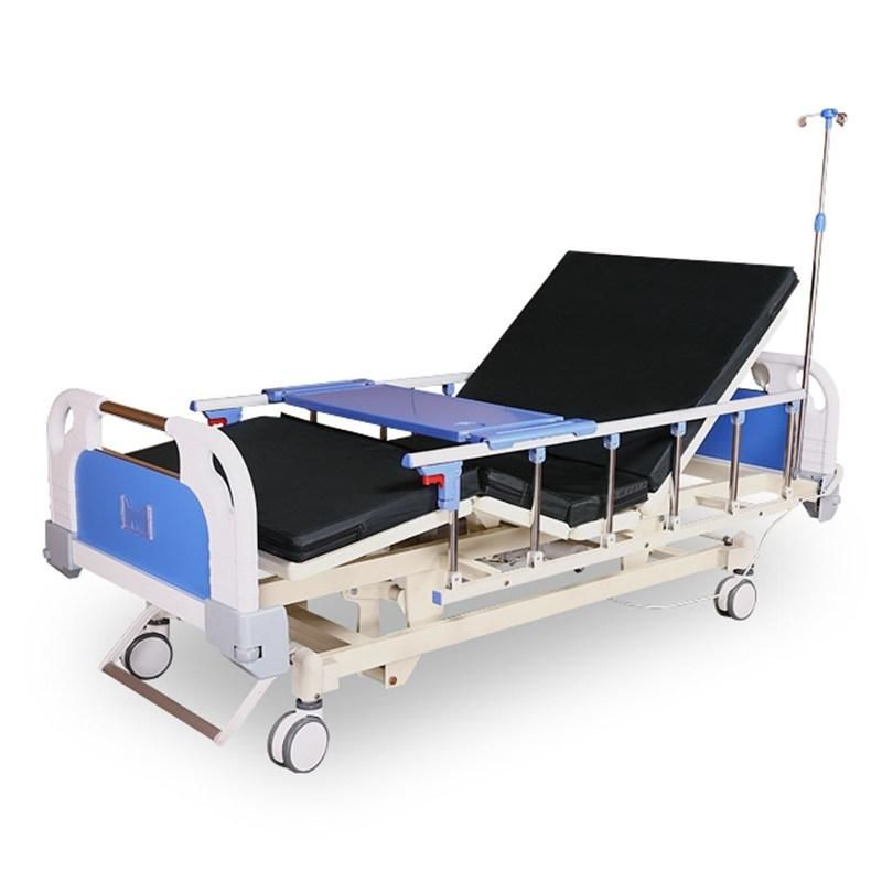 Cheap Price Good Quality 3 Functions Manual Crank Hospital Bed