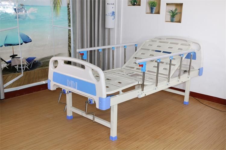 ABS Double Swing Stool Type Hospital Bed with Defecation Hole