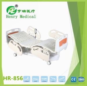 Hr-856 Medical Furnitures/ 5 Functions Electric Hospital Bed /Medical ICU Bed Price