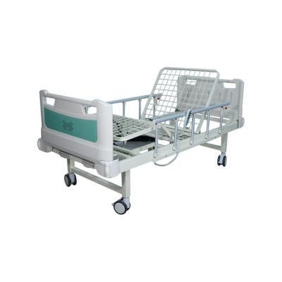 Electric Two Function Hospital Bed/ Nursing Bed/ Medical Bed with Good Headboard