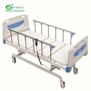 Electric 3-Function Hospital Bed with Aluminum Alloy Guardrail (HR-822)