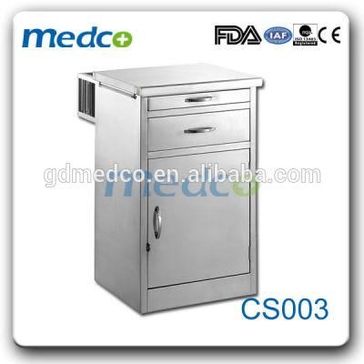 Medco 3 Drawer Hospital Bed Side Table&Hospital Cabinet CS003