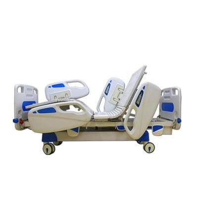 High Quality 5 Functions Medical Sickbed Automatic Hospital Patient Bed