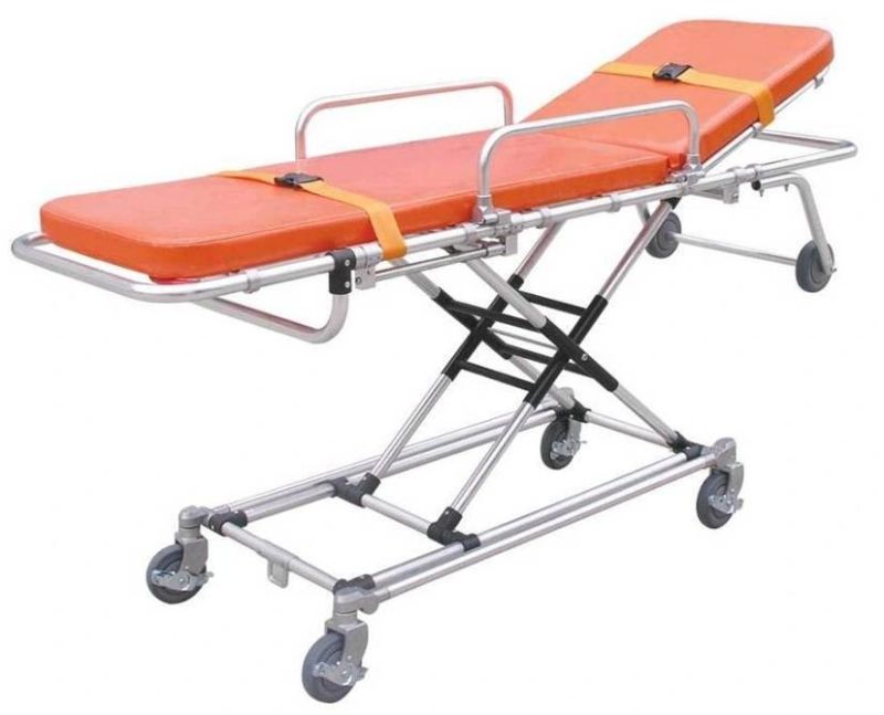 Luxurious Adjustable Emergency Bed Emergency Stretcher Trolley Slv-2t2