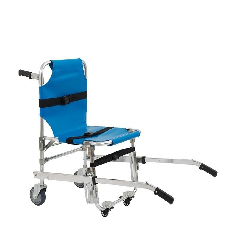 Best Selling 150mm Folded Pinxing Standard Package Stair Climbing Wheelchair Medical Stretcher
