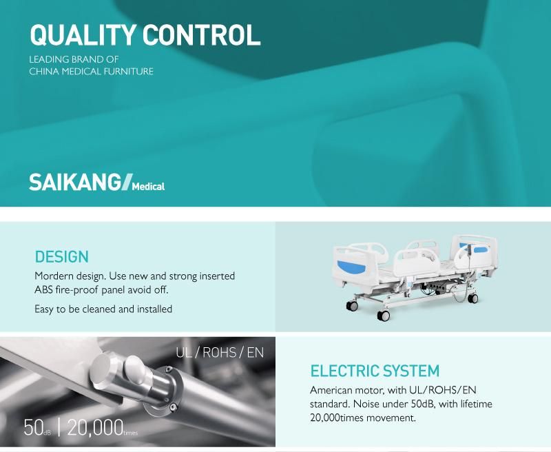 B6c Hospital ICU Room electric Bed with Scale for The Elderly