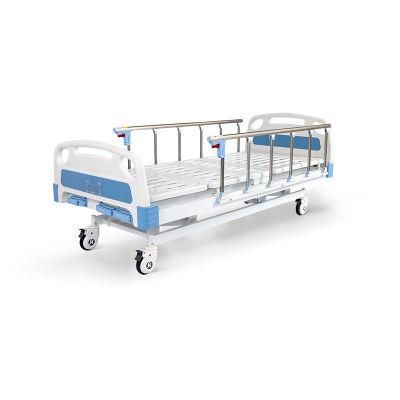 Multi-Function 3 Function Adjustable Medical Hospital Furniture Folding Manual Patient Nursing Electric Hospital Bed (UL-22MD26)