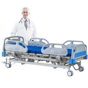 Nursing Room Bed Electric Hospital Bed with Whole Steel Structure
