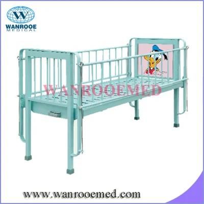 Bam102c Single Crank with Cartoon Picture Pediatric Hospital Bed