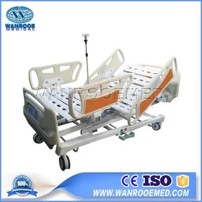 Bae500 Hospital Furnitures 5 Functions Electric ICU Nursing Patient Adjustable Bed