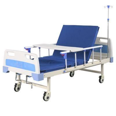 ABS Headboard Manual 2 Crank Hospital Bed