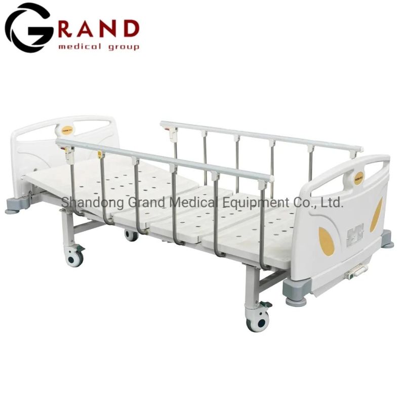 Cheaper Price Muti-Functions Medical ABS Headboard Manual Hospital Equipment Hospital Bed