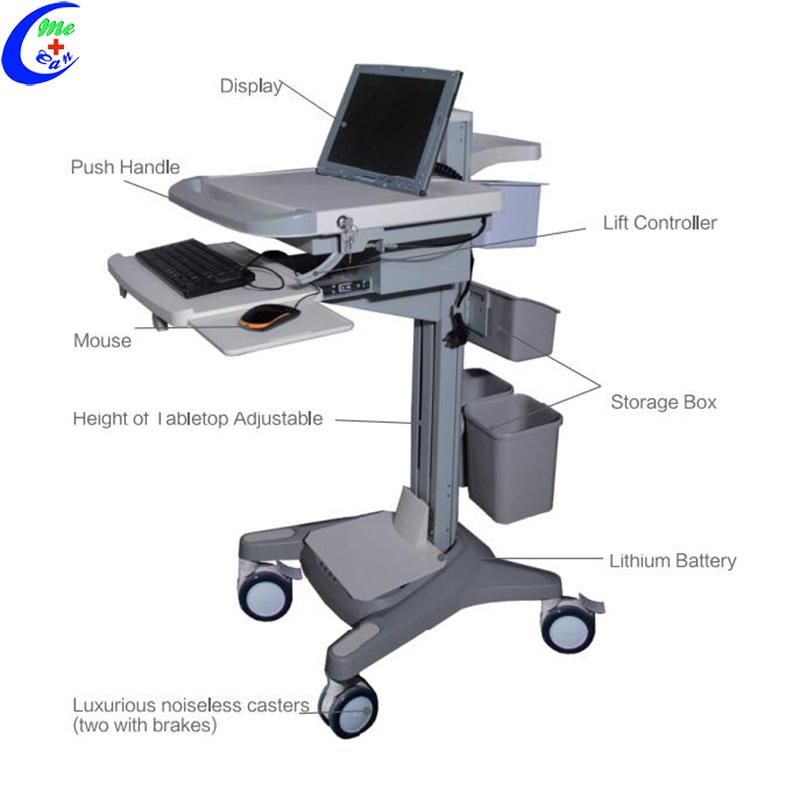 Hospital Emergency Trolley Equipment Medical Workstaton Trolley